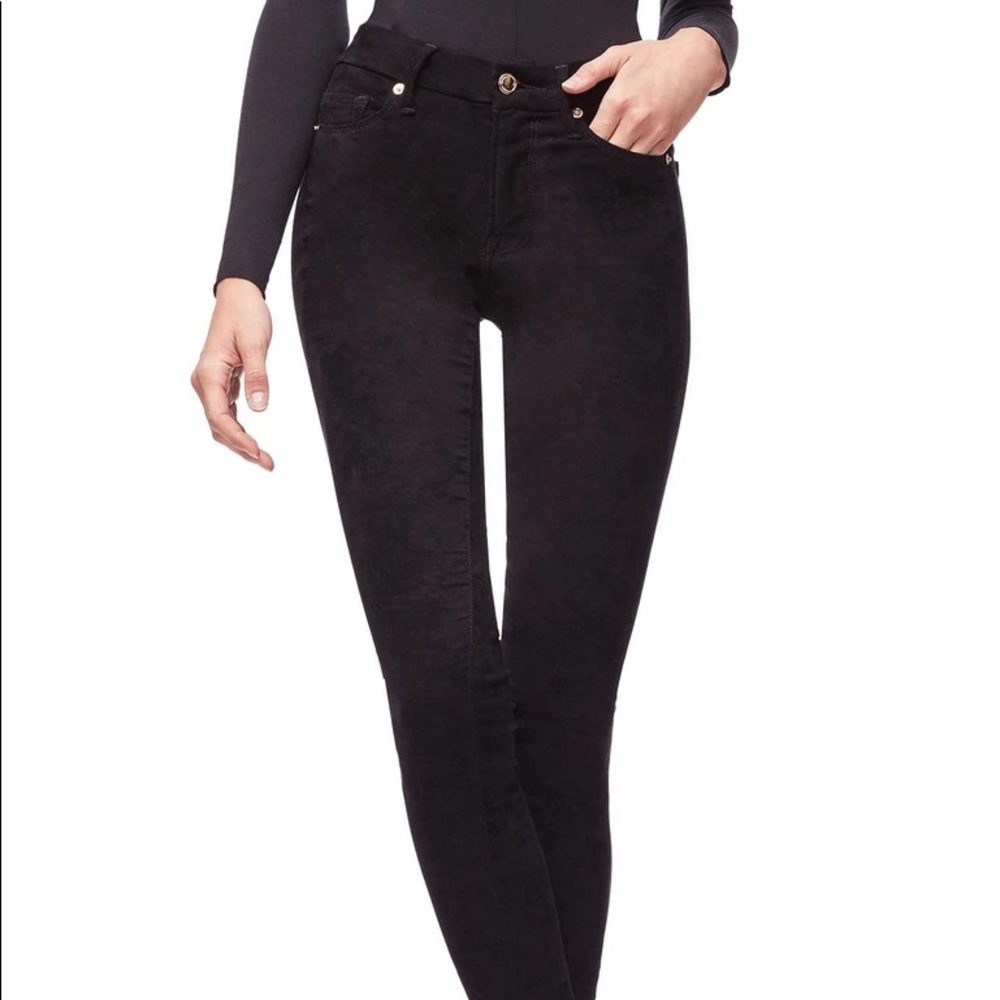 Good American Good Legs Suede-Like Pants